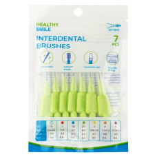 Healthy Smile міжзубні йоржики, 0.8 мм ISO 2-3, 7 шт